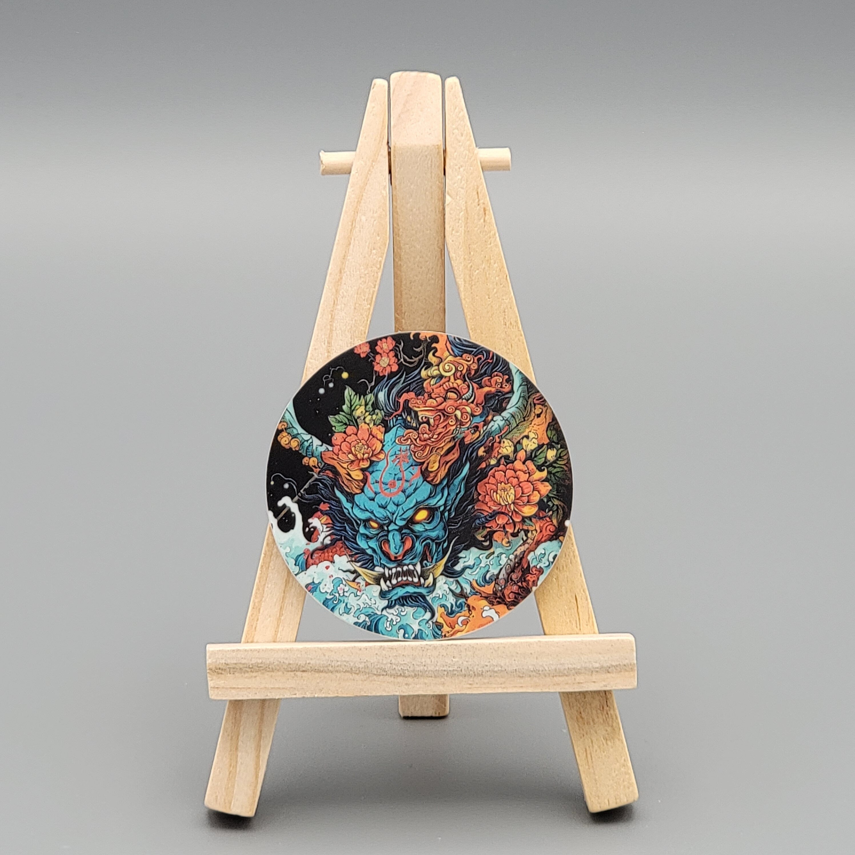 Japan Style Sticker Set B (Set of 4) - Edo Period - Holographic Effect -
