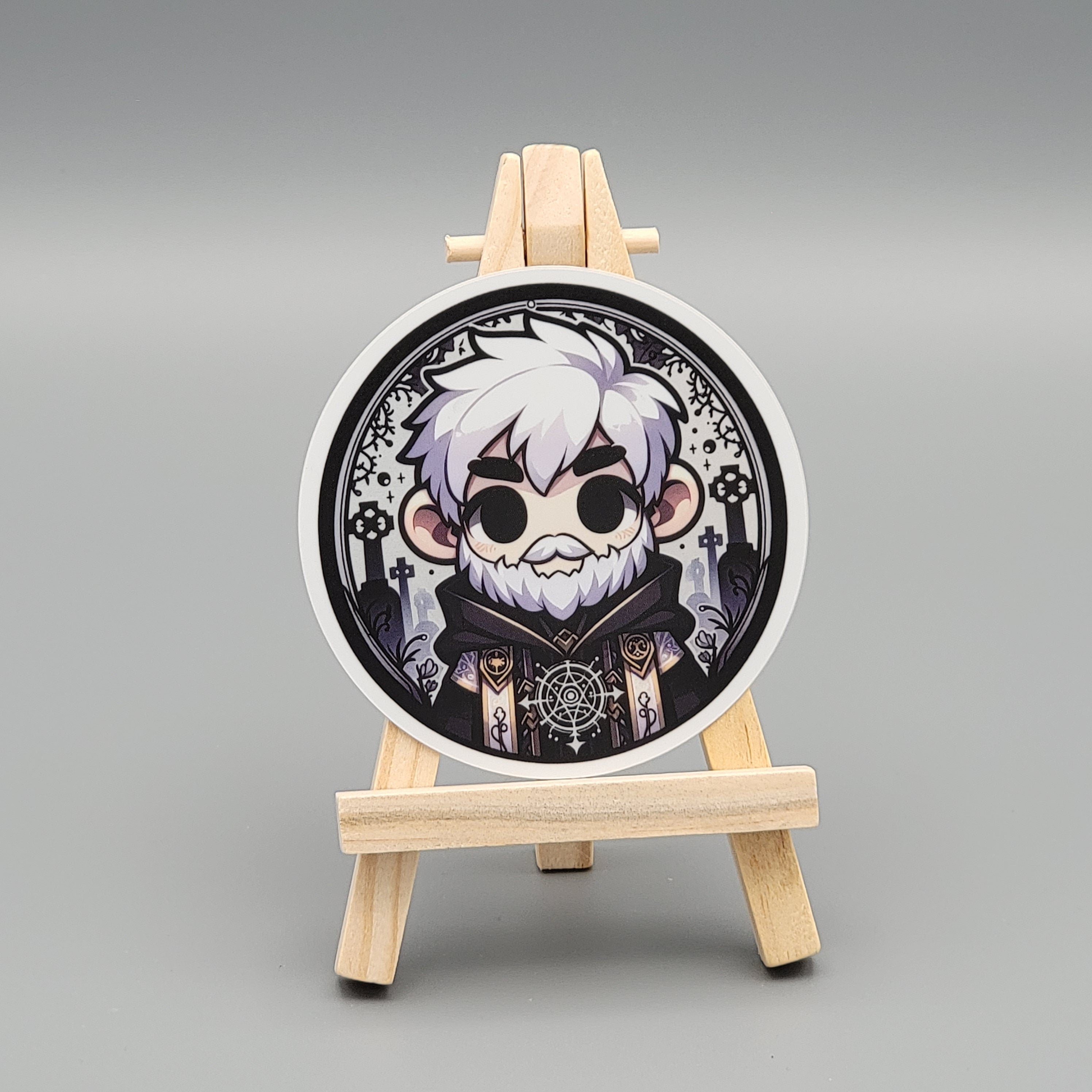 Gnome Nation Sticker Set (Set of 4) - Metallic Stickers