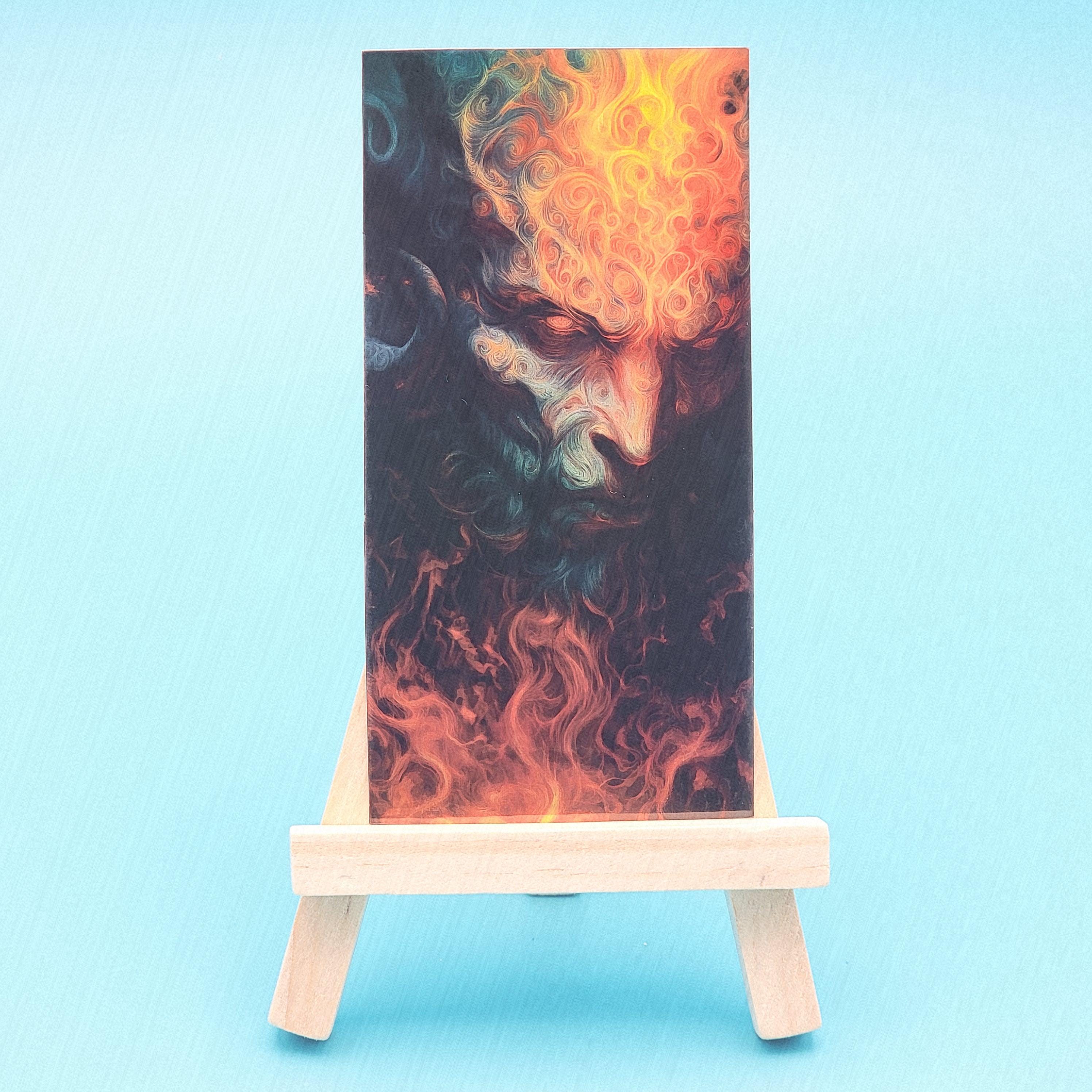 Holographic Old Gods Sticker Set: Grim Fantasy Art (4"x2")