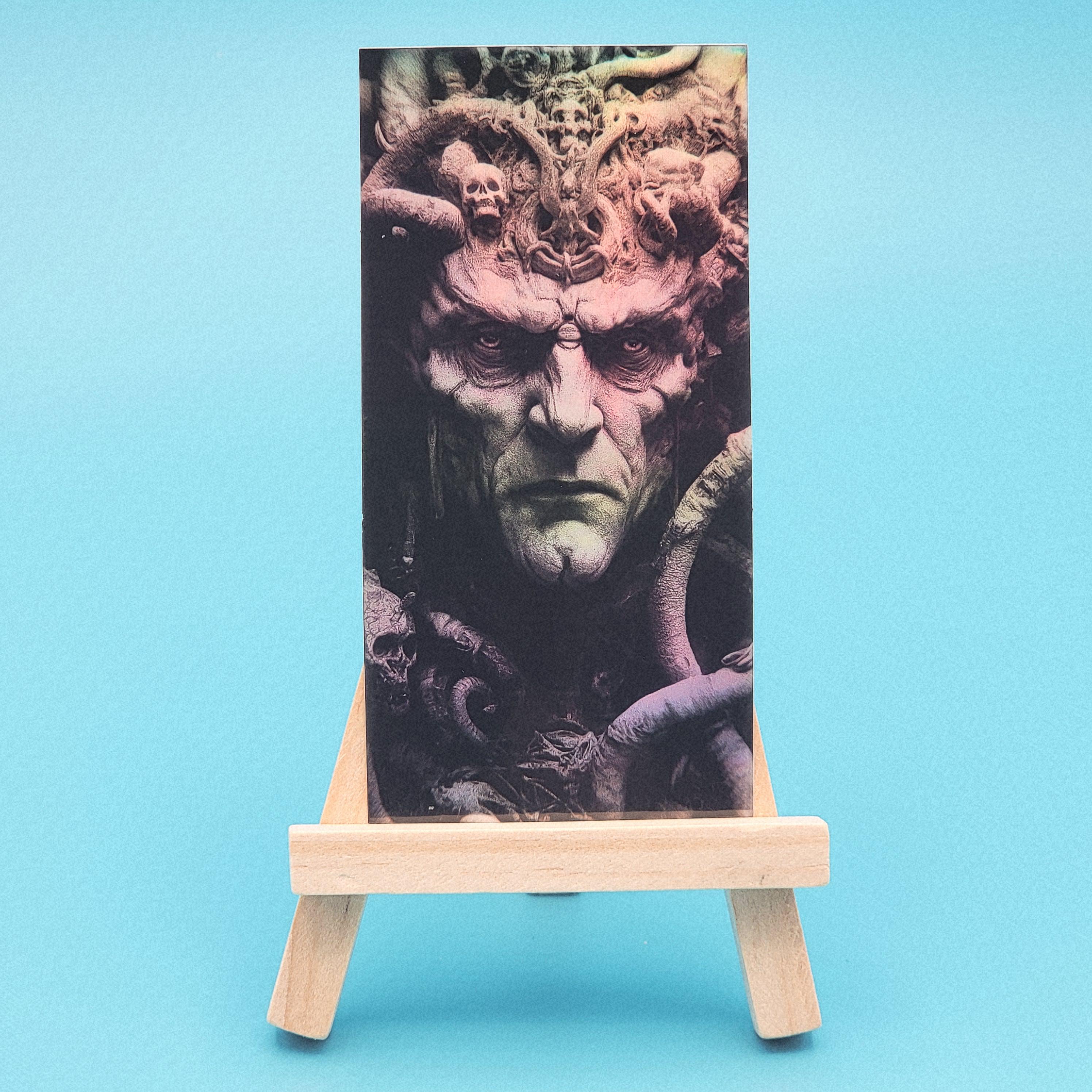 Holographic Old Gods Sticker Set: Grim Fantasy Art (4"x2")