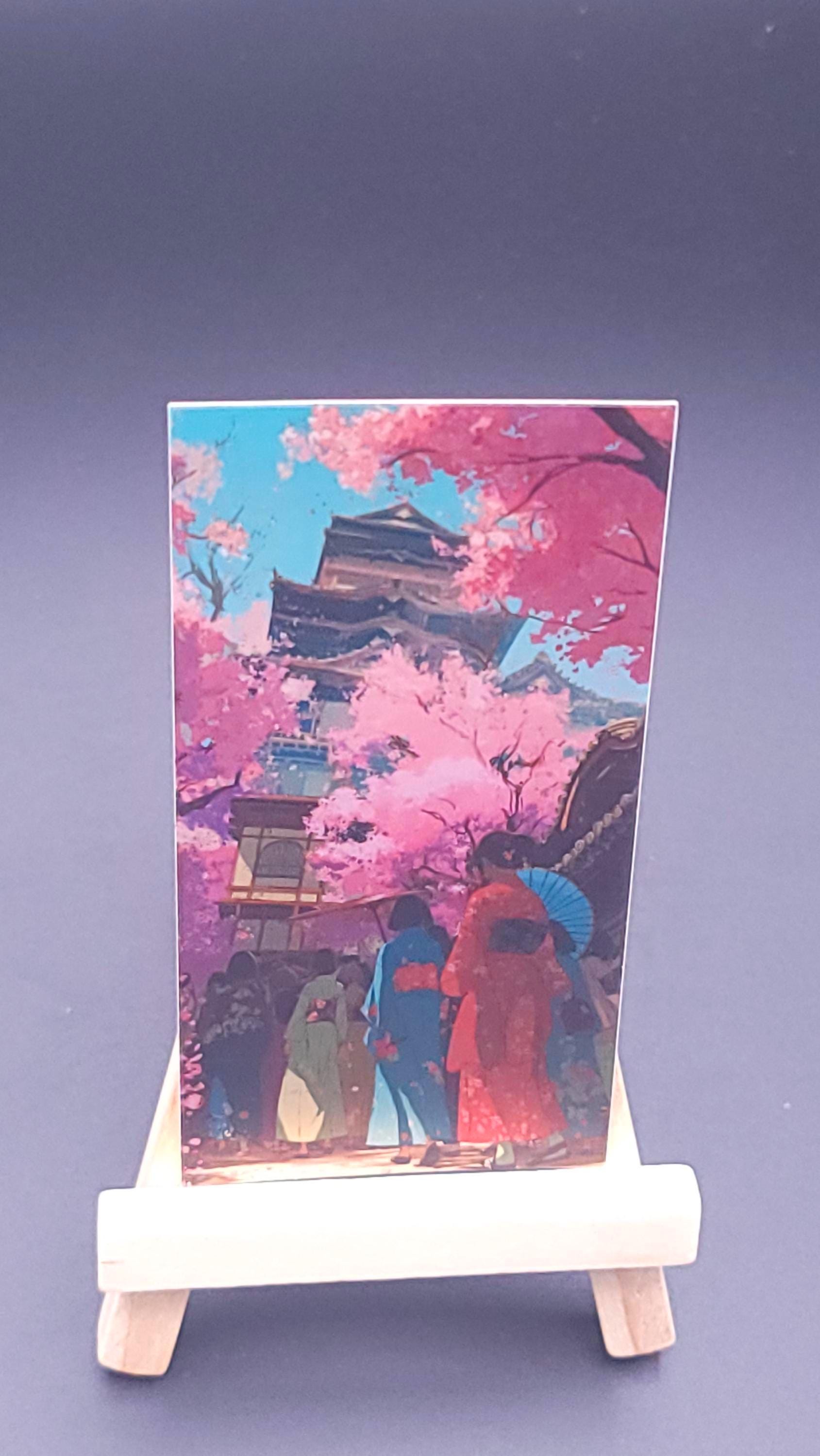 Holographic Edo Japan Sticker Set: High Art Japanese Decals
