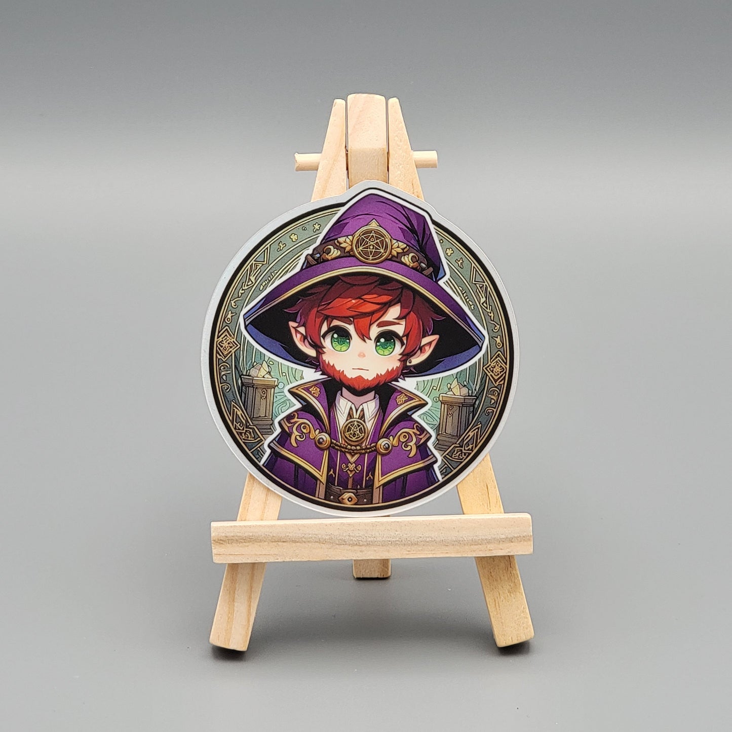 Gnome Nation Sticker Set (Set of 4) - Metallic Stickers