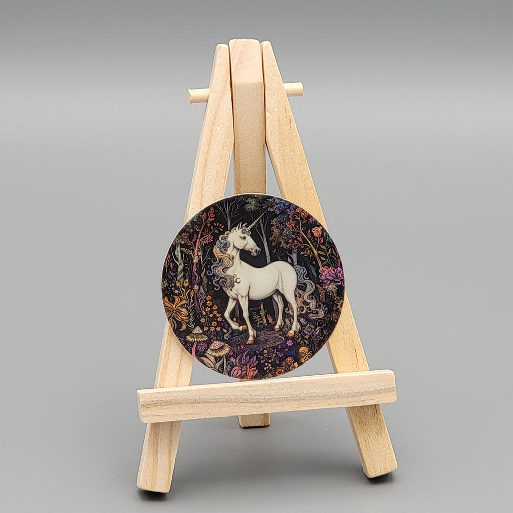 Fairy Tales Unicorn Sticker Set (Set of 4) - High Fantasy - Holographic Effect -