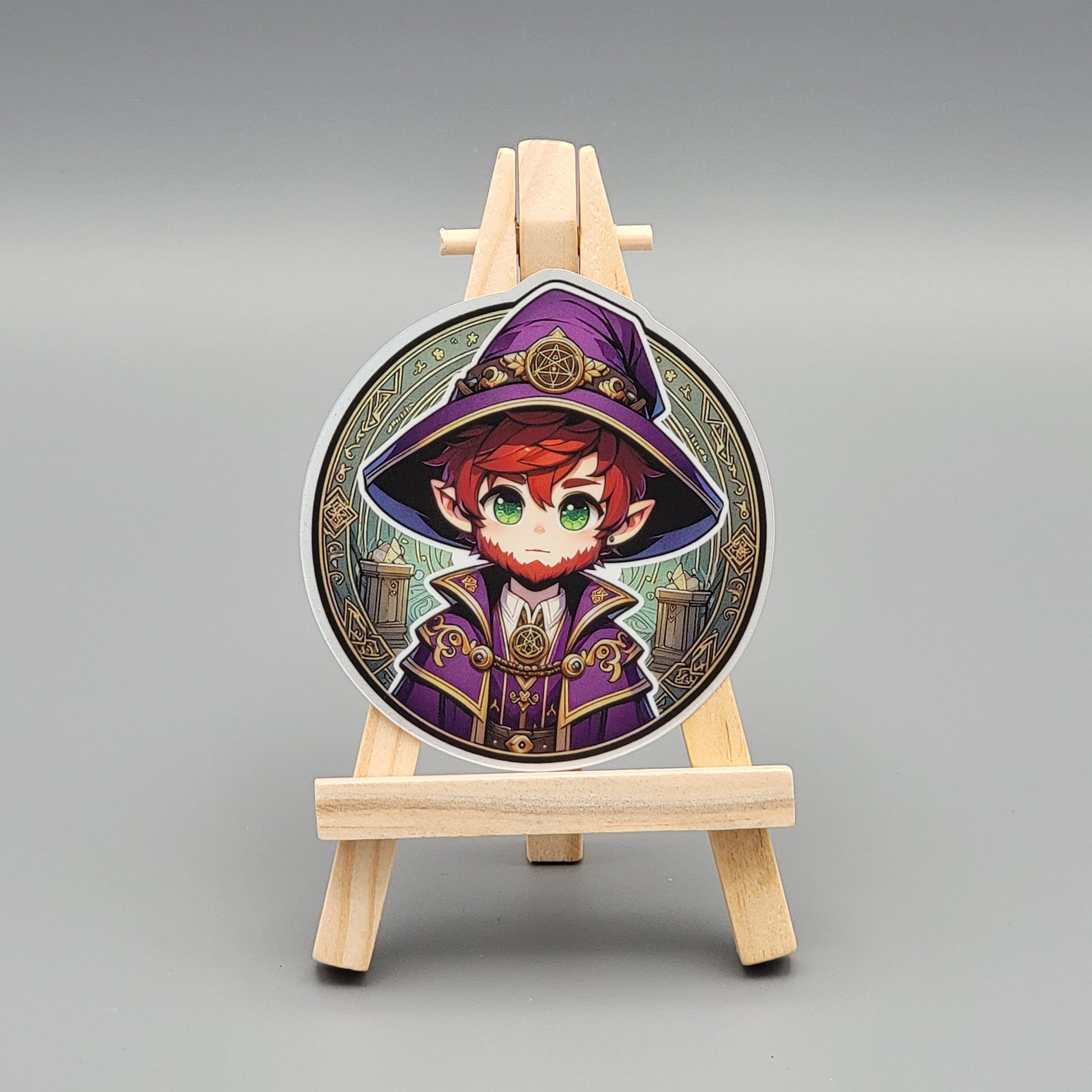 Gnome Nation Sticker Set (Set of 4) - Metallic Stickers