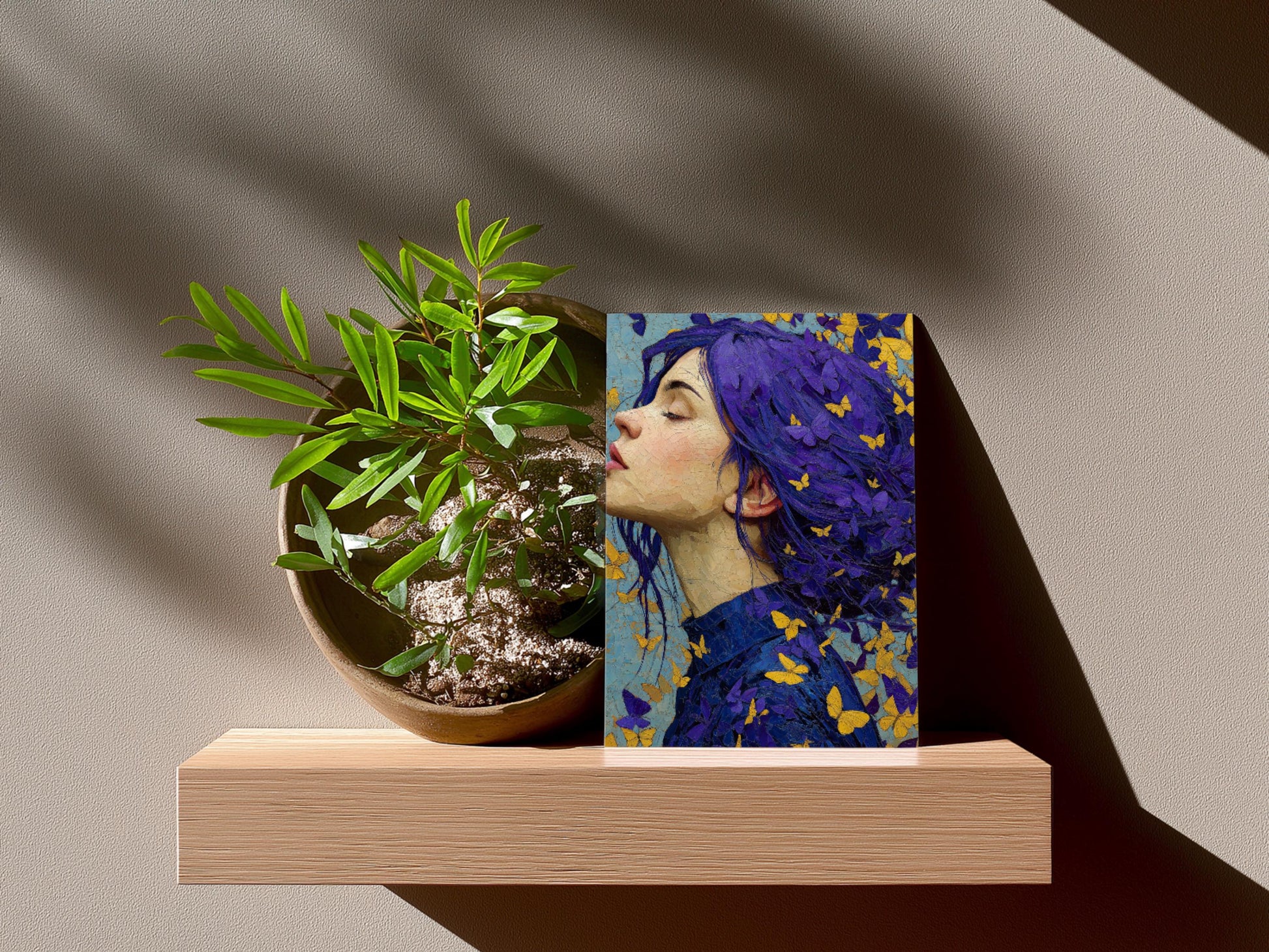 Colorful Abstract Art | Wall Decor | Butterfly Scene | “Serenade of Change” | Art Print