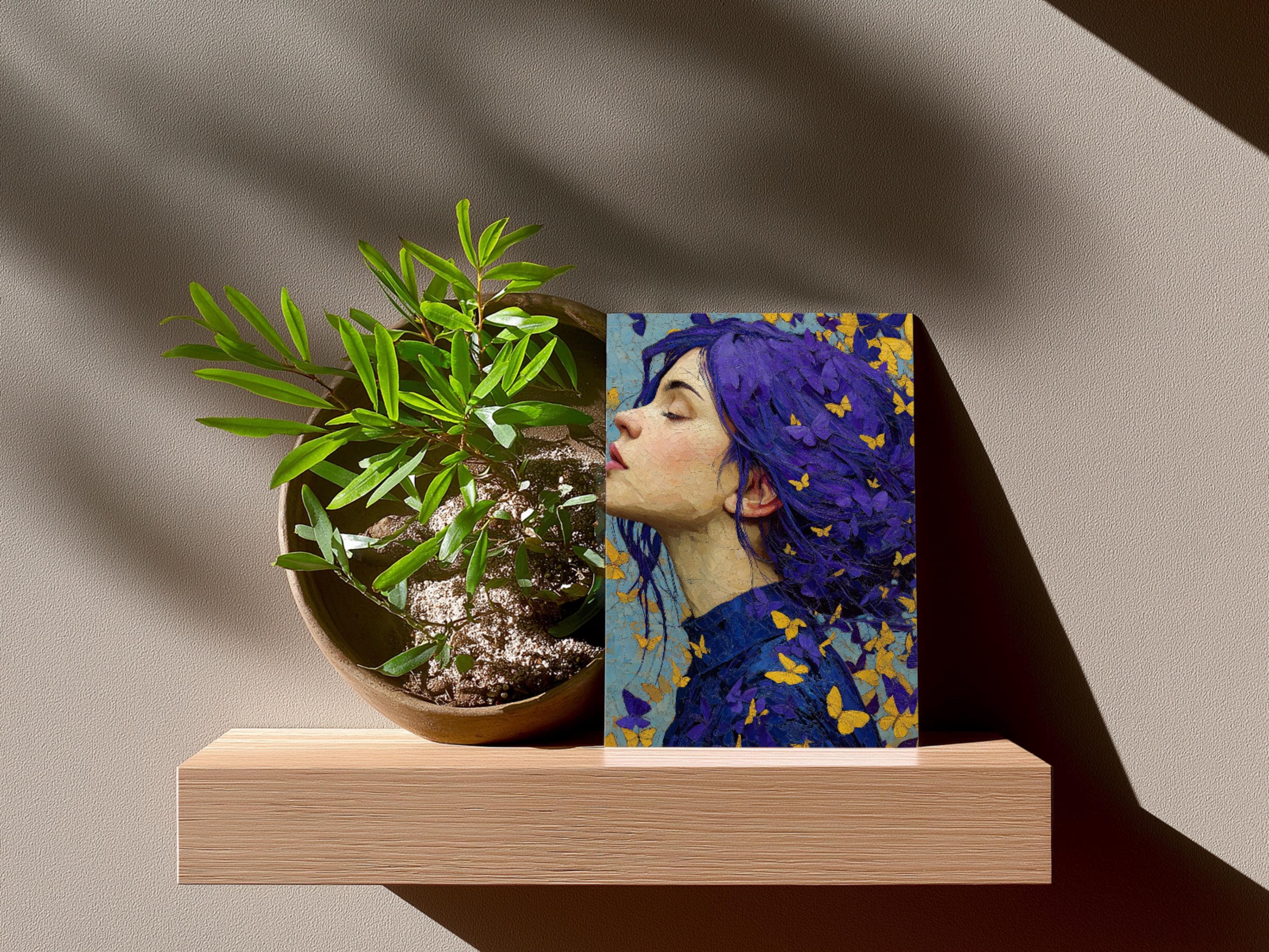 Colorful Abstract Art | Wall Decor | Butterfly Scene | “Serenade of Change” | Art Print